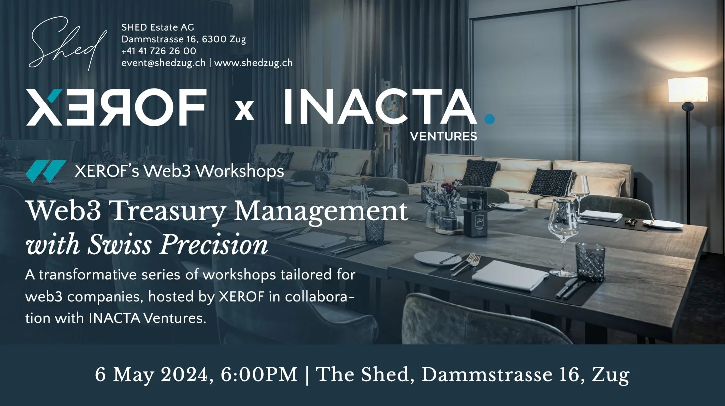 XEROF Hosts Next Workshop on Web3 Treasury Management