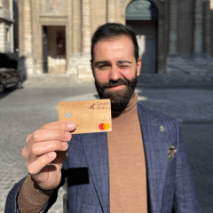 Photo utilisateur Green-Got avec sa carte bancaire
