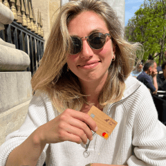 Photo utilisateur Green-Got avec sa carte bancaire