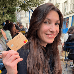 Photo utilisateur Green-Got avec sa carte bancaire