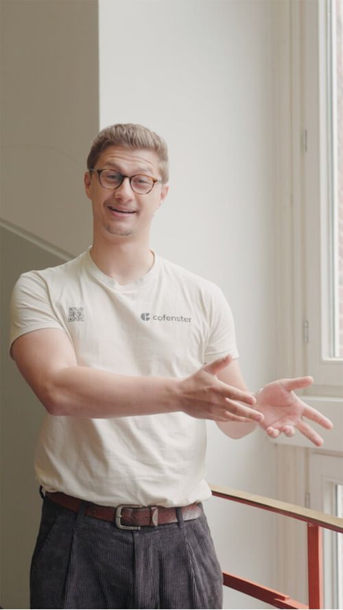 cofenster: Professional video produced by your team!