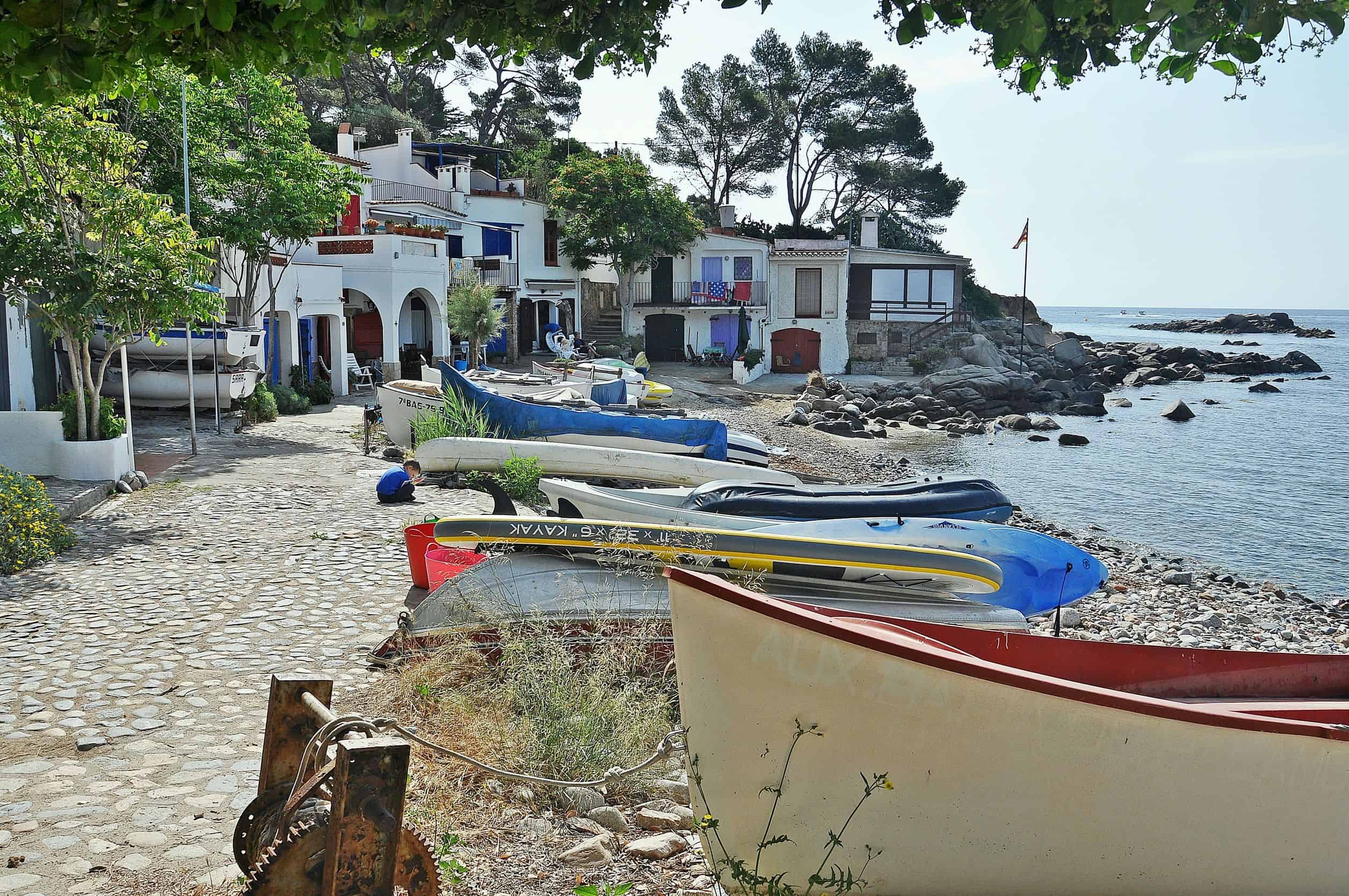 Punto de recarga en Palamós, Girona