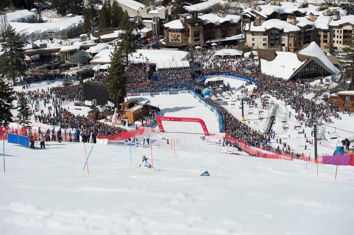 SkyTechSport Simulator Wowed Skiing Fans at Audi FIS World Cup in Palisades Tahoe