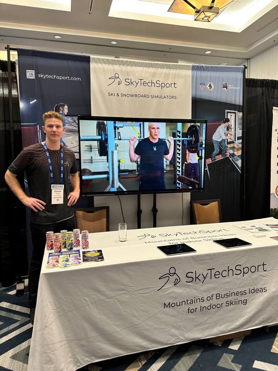 SkyTechSport Ski & Snowboard Simulators at the National Ski Areas Association conference
