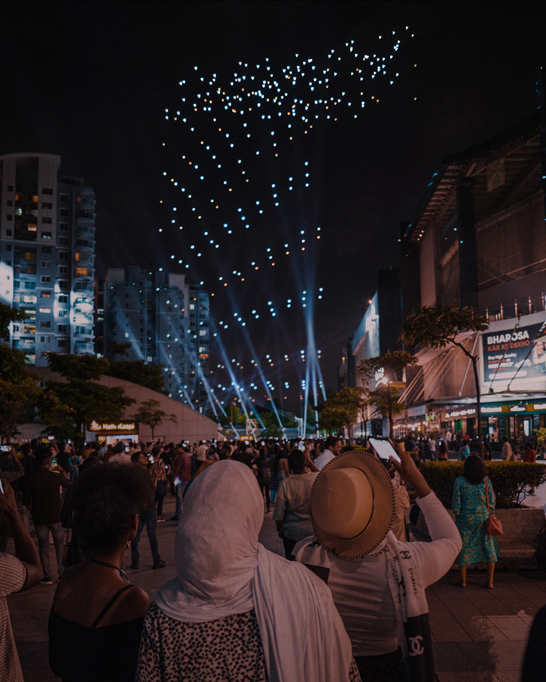 Breathtaking Drone Show at the IKEA Store Opening in Bangalore (India