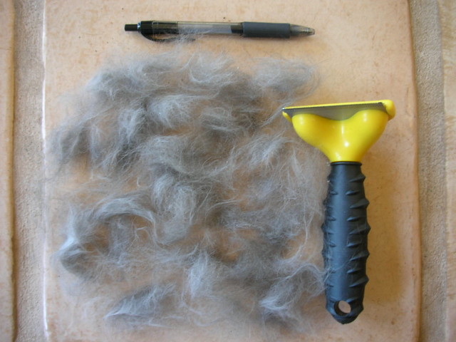 furminator used