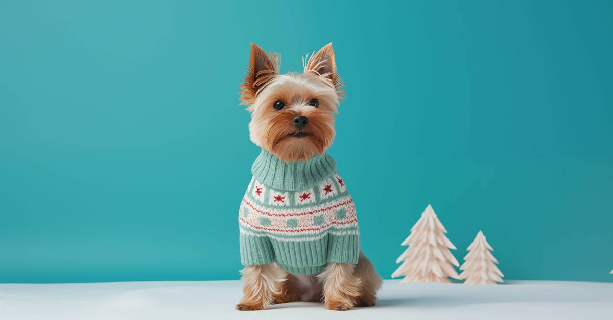 Knitted Dog Sweater