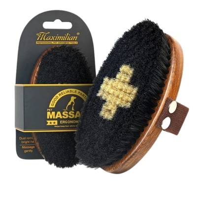 MAXIMILIAN Handmade Bristle Brush for Dogs