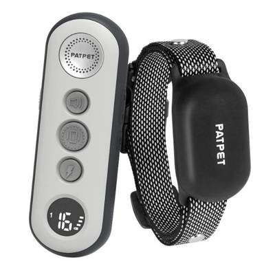 PATPET 2-in-1 Dog Training Collar with Three Safe Training Modes