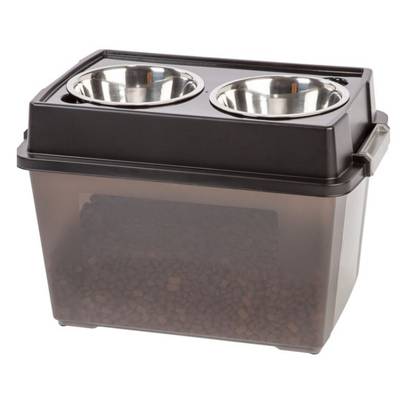 IRIS Elevated Feeder with Food Storage