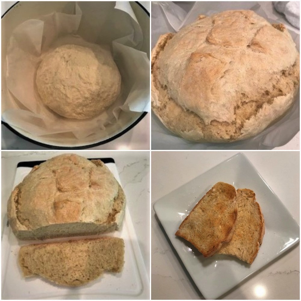 Rustic Boule Perfectly Baked in a Dutch Oven Cooking with Lucia and Pete