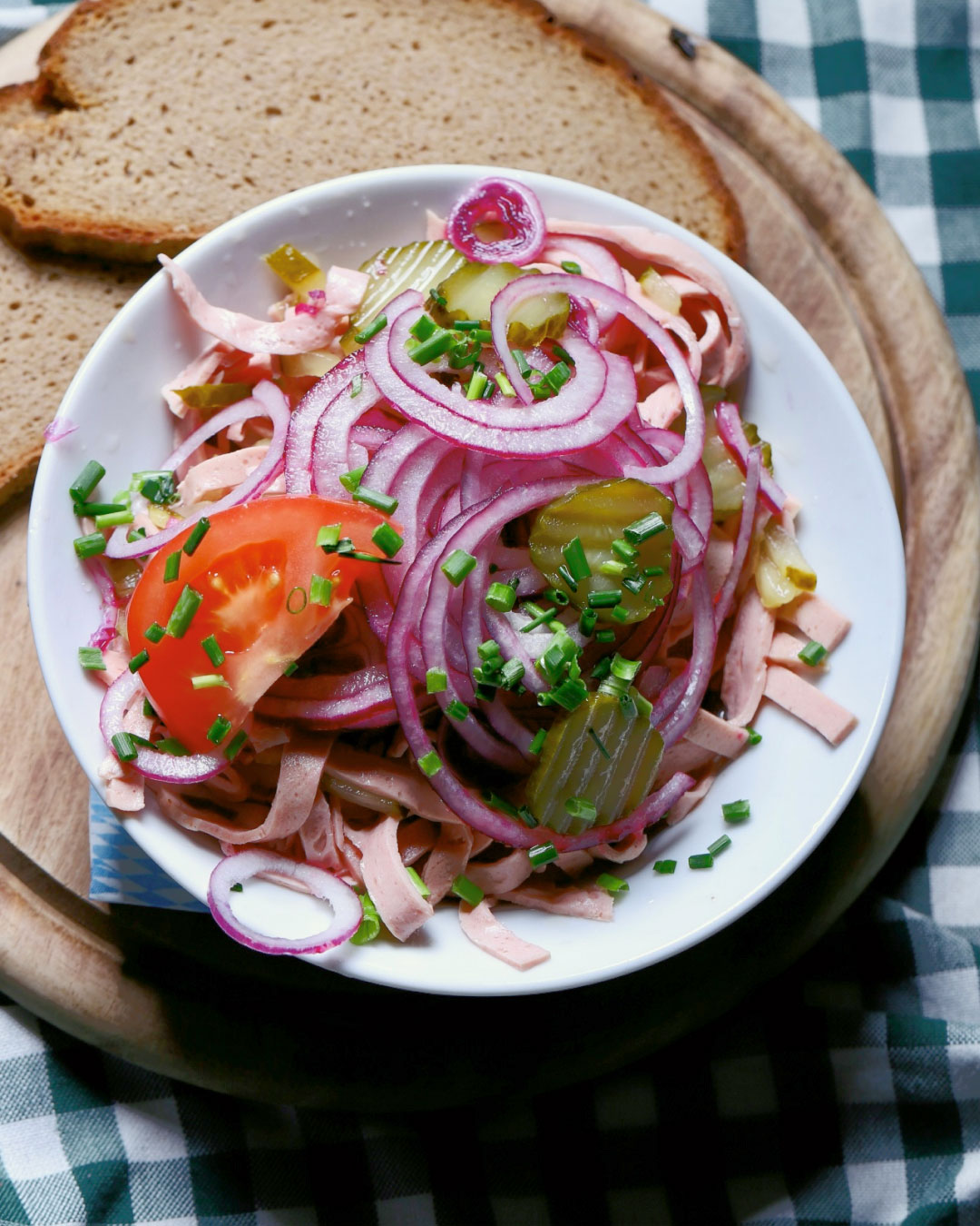 Bayerischer Wurstsalat Augsburg