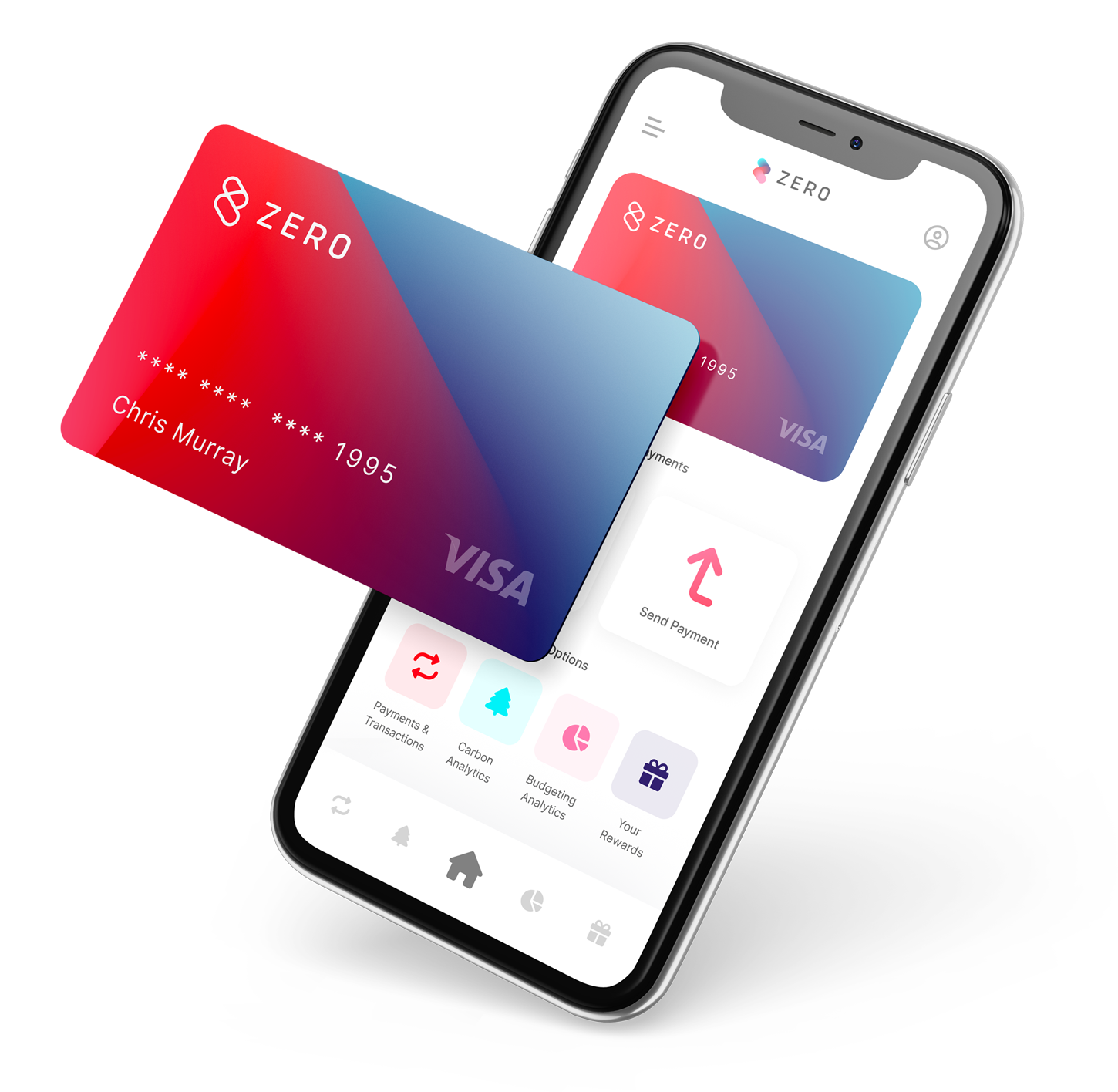 Zero - UK's first climate positive bank.