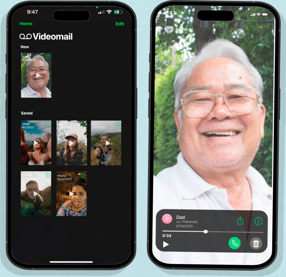 Facetime Video Mail Landing image