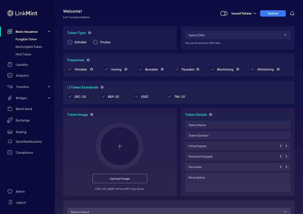 Coinweb wallet
