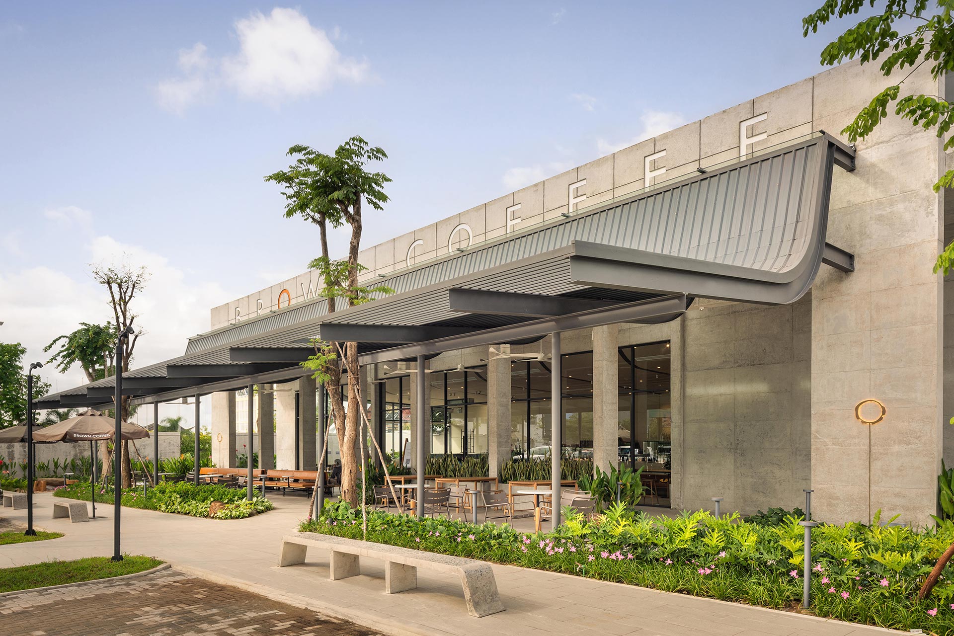 Brown Coffee Airport - TDB Projects - Fit-out and Construction in Cambodia