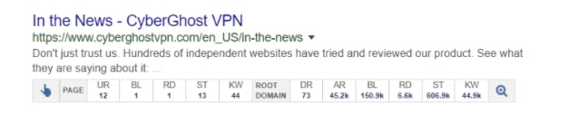 cto search result
