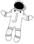 The Untitled Future astronaut.