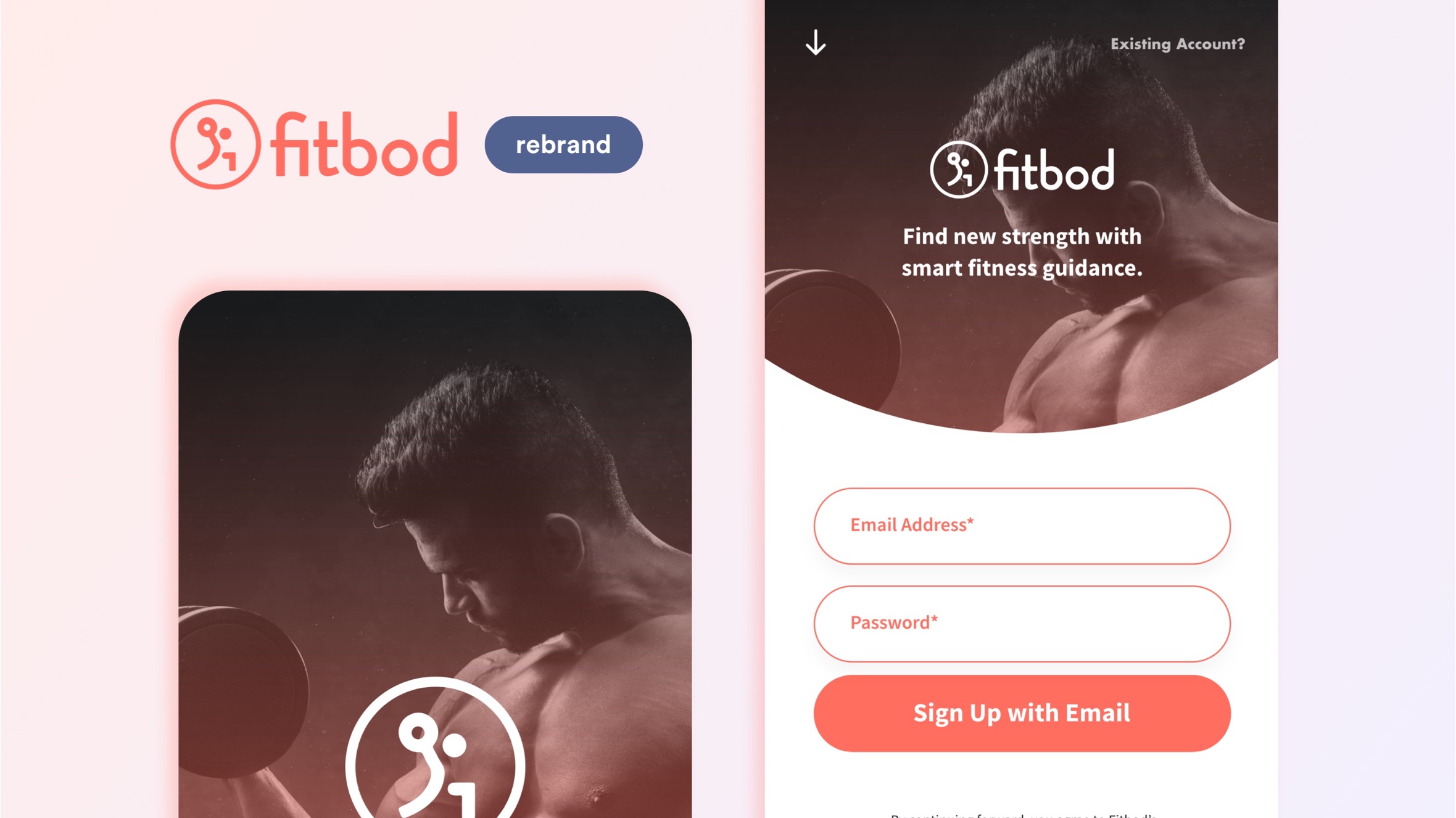 Fitbod Workout Mobile App Redesign Greg Pammer Portfolio