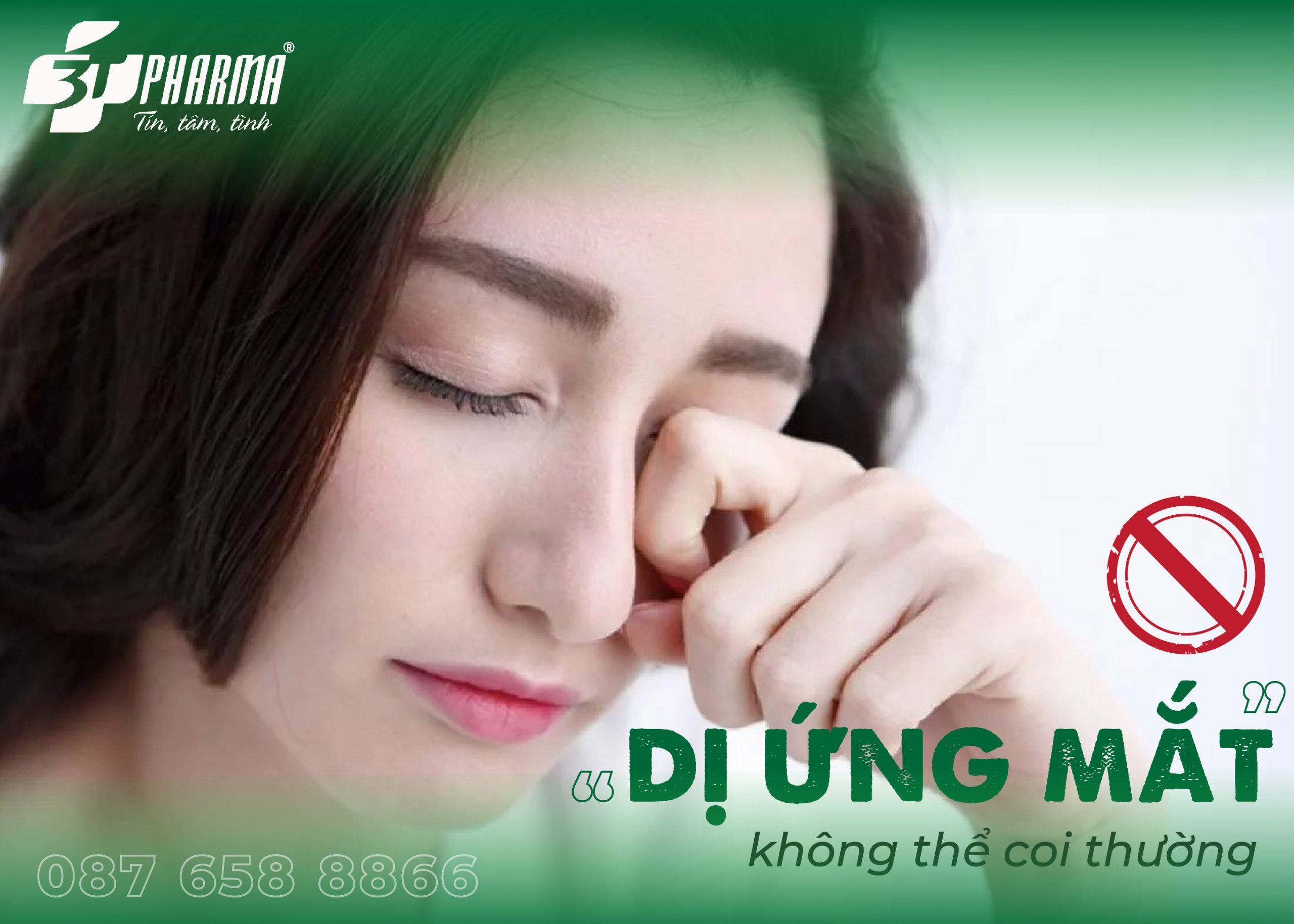 Dị ứng mắt không thể coi thường
