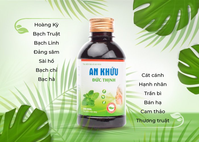 An Khứu Đức Thịnh điều chế từ những vị thảo dược quý hiếm