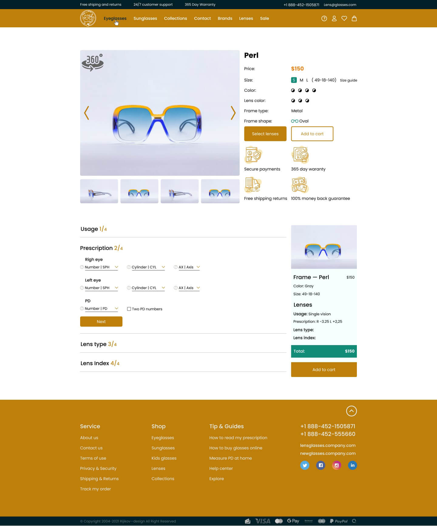 Prototype High quality wireframe step 2