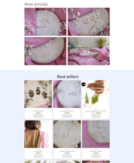 Home page design 2