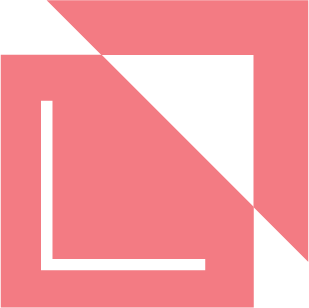 Pink decorative square icon