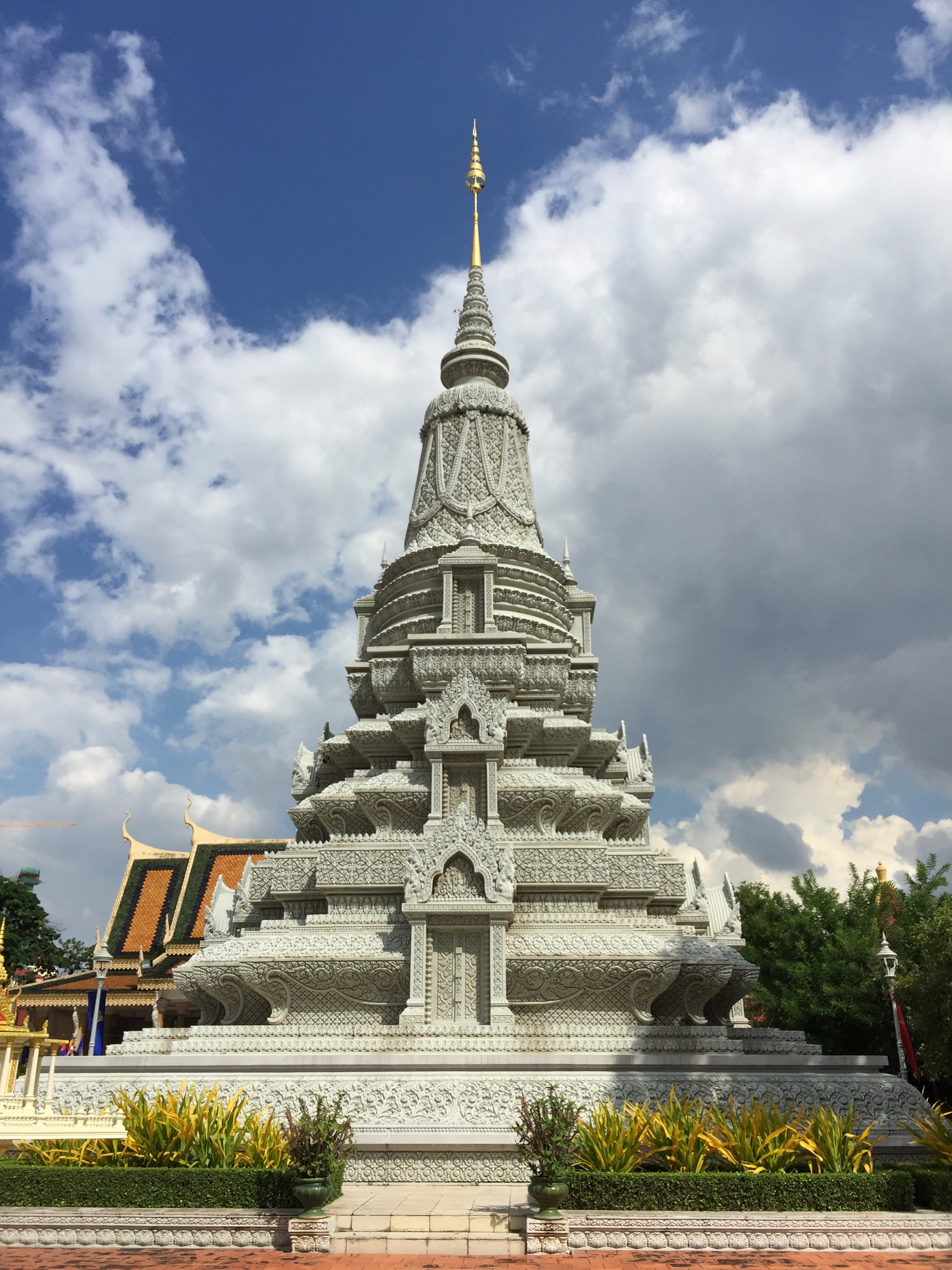 White dragon temple in Bangkok