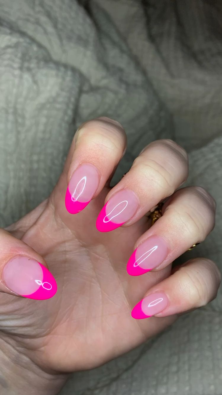 Bold Acrylic Nail Design