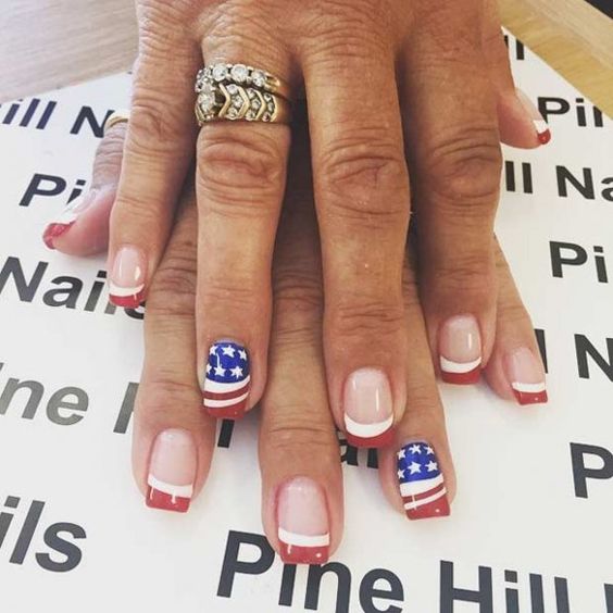 Patriotic Nails