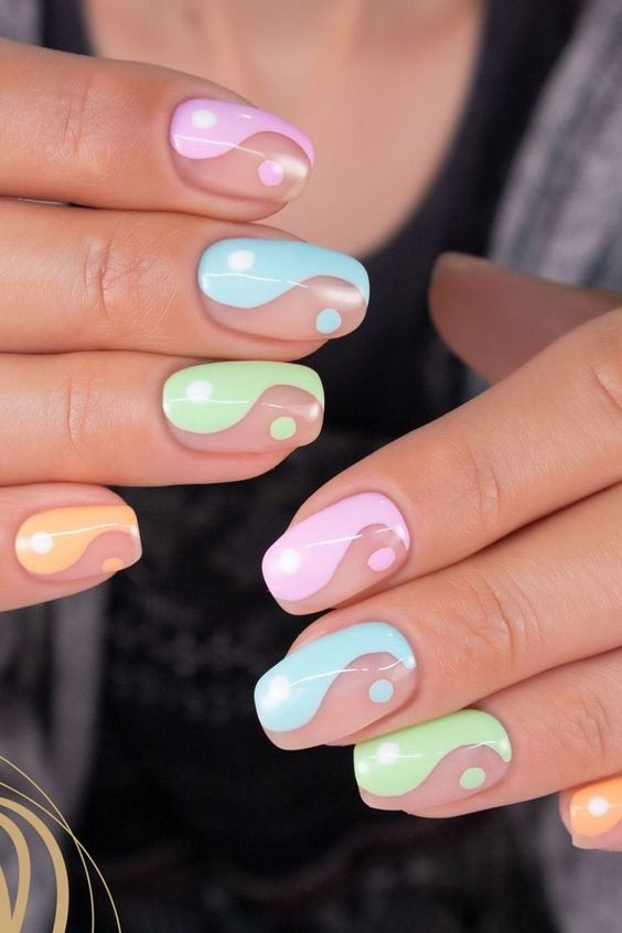 Negative Space Nails