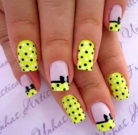 Polka Dot Nails