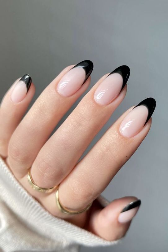 Black French Tips