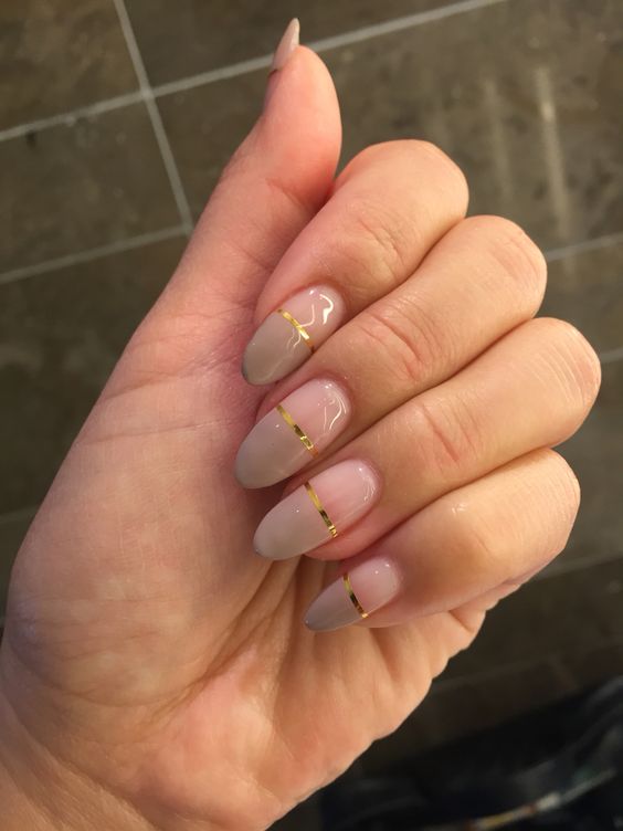 French Taupe Tips