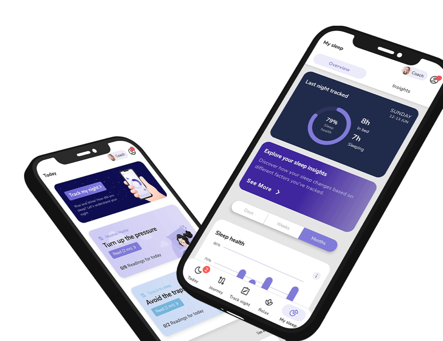 Screenshot Moonoa App