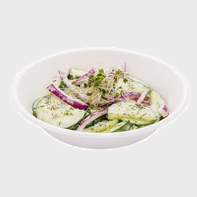 6” 7” Grease Resistant Biodegradable Salad Bowls