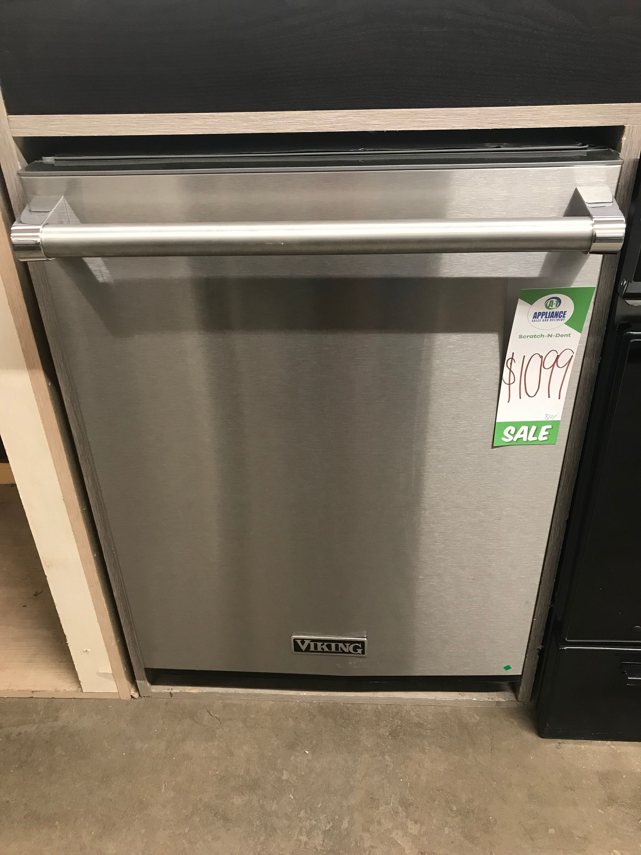VDWU524SS VIKING STAINLESS STEEL 24" BUILTIN DISHWASHER