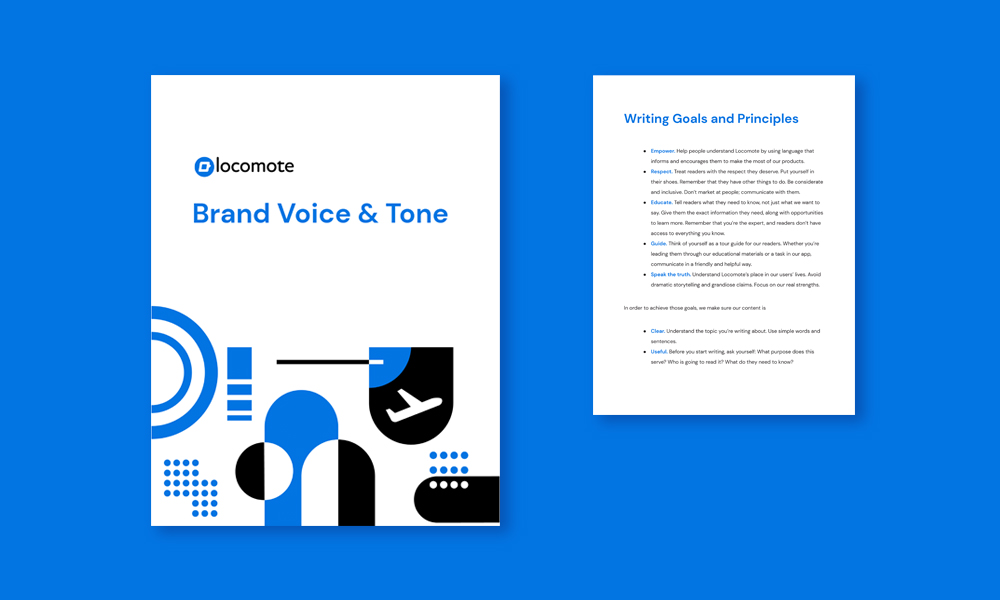 Unlimited brand guidelines design for startups