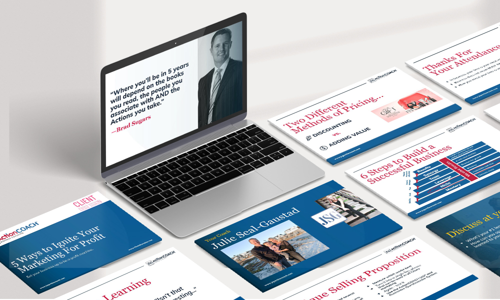 On-demand presentation design services for startups