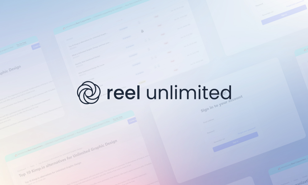 Unlimited animated graphics for startups, for a flat monthly fee