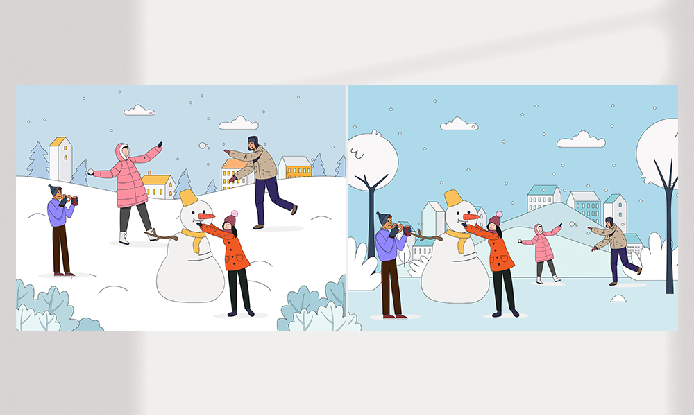 Custom illustrations