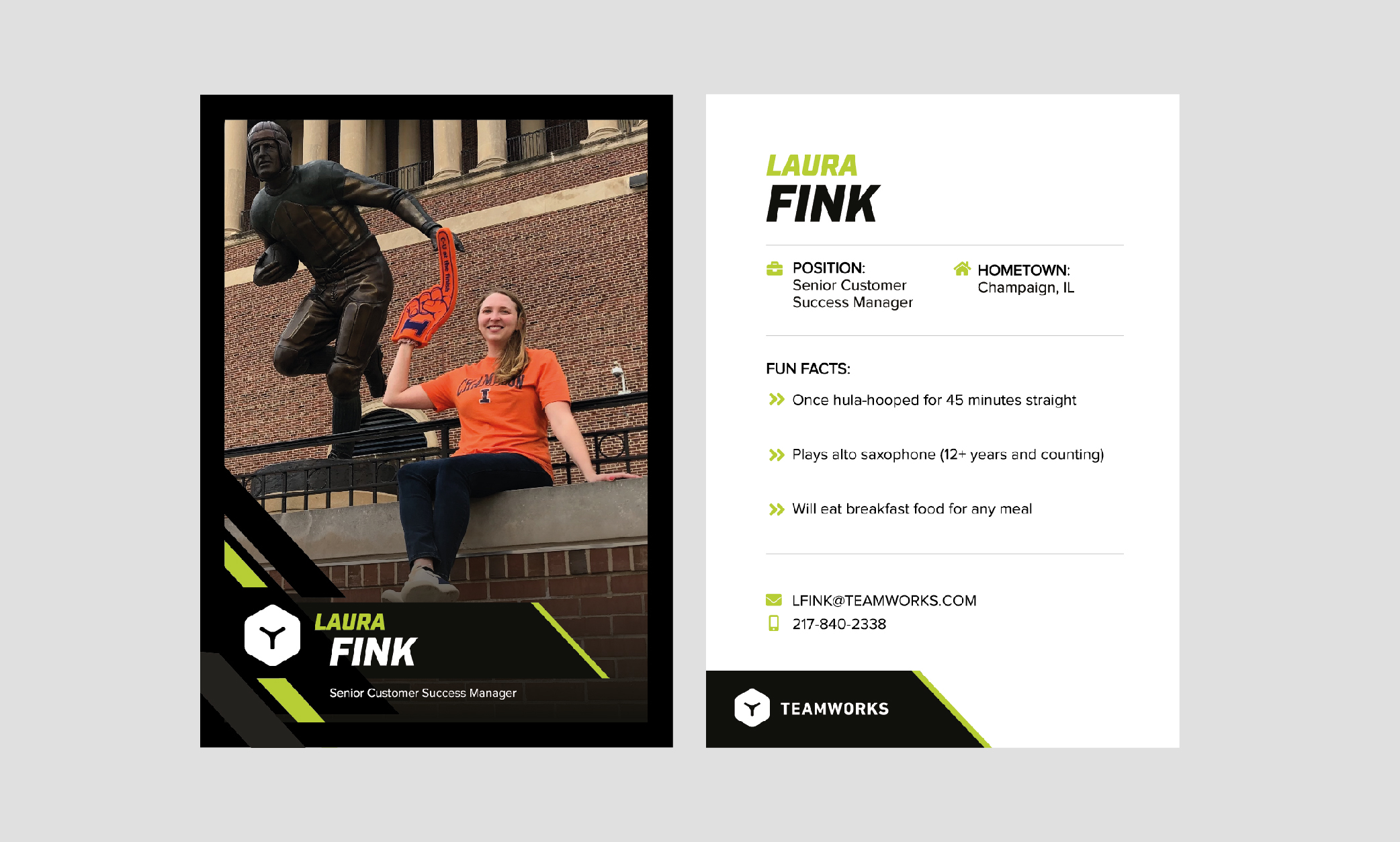 Unlimited business cards design for startups