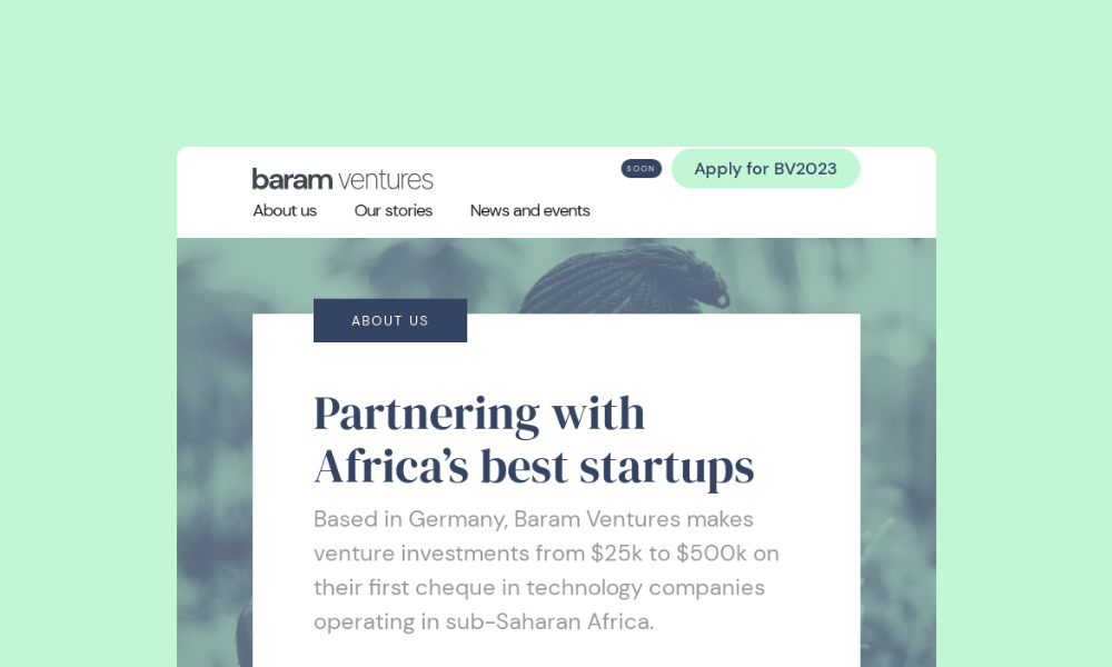 Unlimited landing page design for startups, for a flat monthly fee