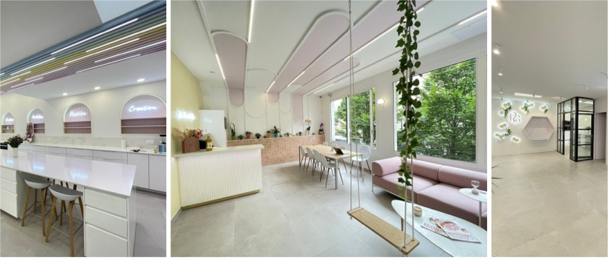 Les locaux d'Atelier PG pour pouvoir réaliser tous les ateliers et formation en Cake Design
