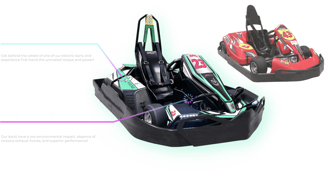 Electric Go Kart Go Karts CHCH Game Over Christchurch