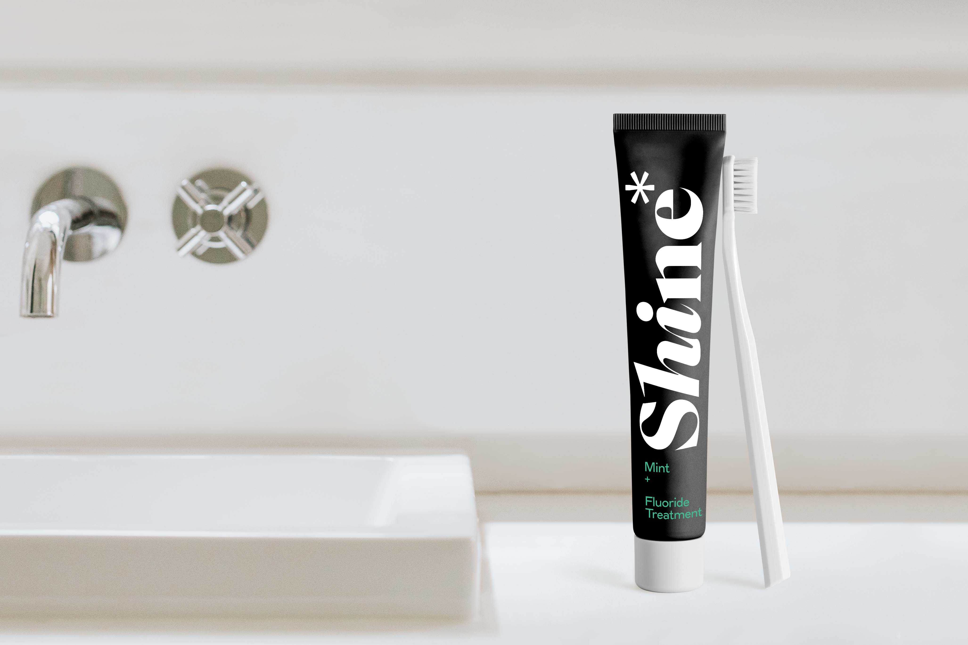 Shine toothpaste