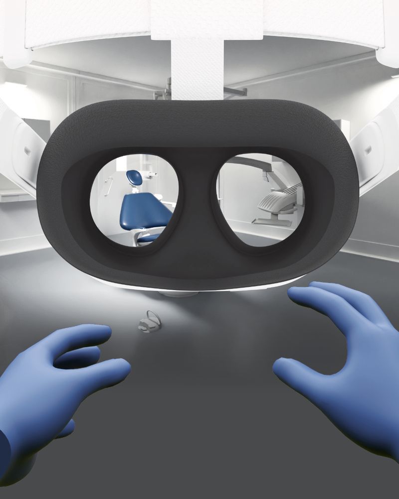 Get started with dental nurse training in Virtual Reality Dental VR