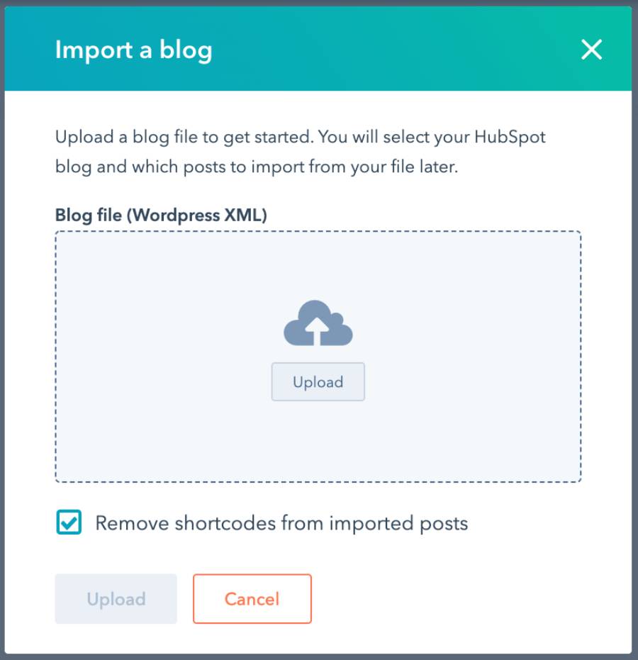 Importing Blog