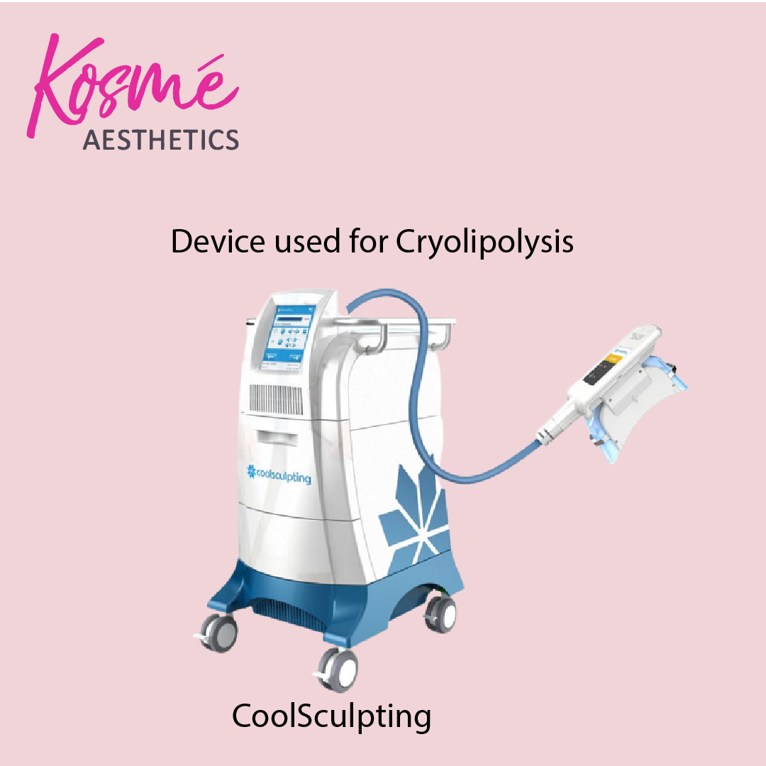 CoolSculpting device to remove unwanted fats